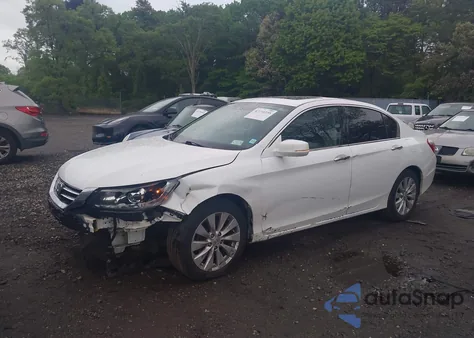 2014 Honda Accord Ex-L V-6 z USA, uszkodzony, nr VIN 1HGCR3F82EA037295